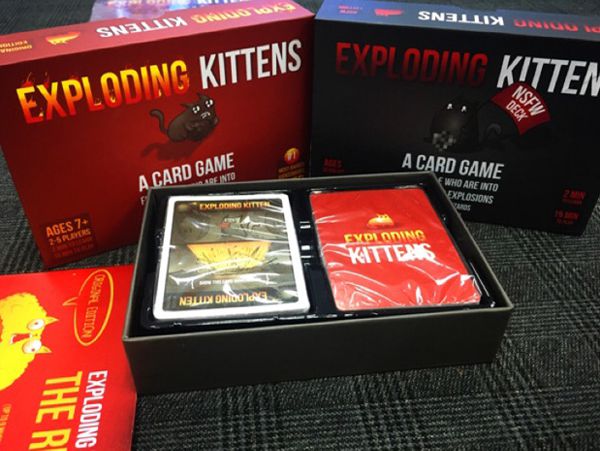 Board game mèo nổ Exploding Kittens chơi như nào dễ thắng nhất?