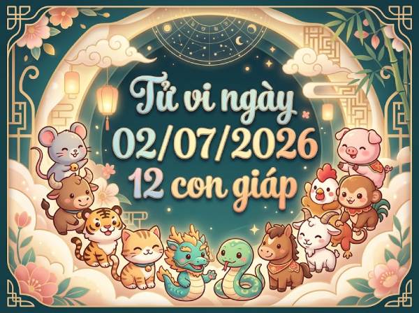 Tổng quan tử vi ngày 02/07/2026