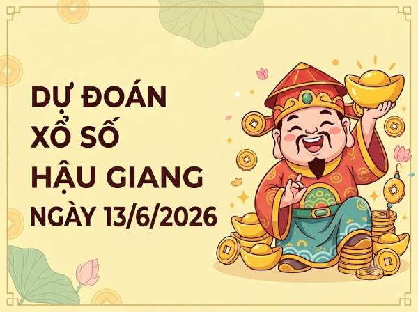 Dự đoán XSHG ngày 13 tháng 6 năm 2026 chính xác nhất hôm nay
