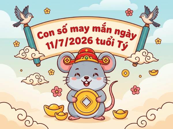 Luận giải con số may mắn ngày 11/07 kích tài lộc tuổi Tý