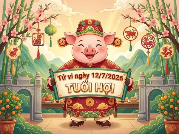 Vận trình tử vi tuổi Hợi ngày 12/07/2026
